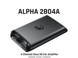 INFINITY  Alpha 2804A 4-Channel  Amplifier