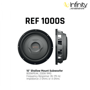 Infinity REF1000S 10″  Mount Subwoofer