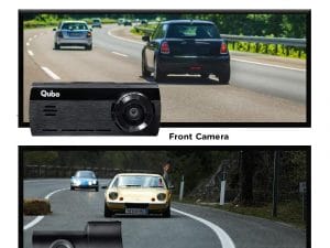 Qubo Dashcam Pro 4K Front & Rear Camera – N Series