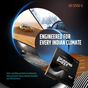Pioneer UD-SI502-G Damping Sheets 2.2 mm (10 Sheets)