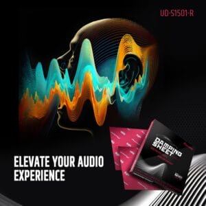 Pioneer UD-SI501-R 1.8mm Damping Sheets (10-Pack)