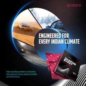 Pioneer UD-SI501-R 1.8mm Damping Sheets (10-Pack)