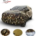 CARMORE - Waterproof Camouflage Military Jungle Print All Weather Resistant Car Cover Compatible With New Wagon-R 17 & 19, KUV100, RITZ.