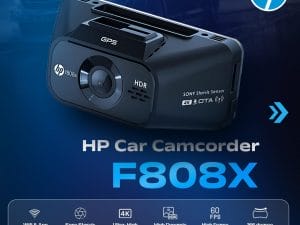 HP Car Camcorder F808X 4K HIGH DEFINITION