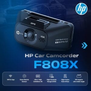 HP Car Camcorder F808X 4K HIGH DEFINITION
