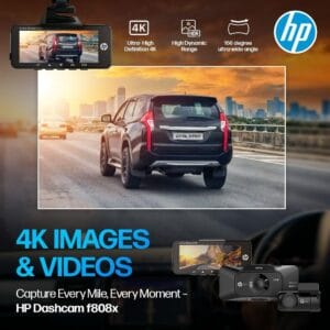 HP Car Camcorder F808X 4K HIGH DEFINITION