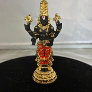 Tirupati Balaji (Venkateswara) Idol – Gold & Silver Plated Every detail of this idol is carefully crafted
