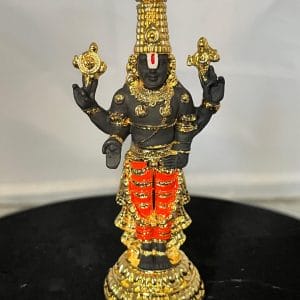 Tirupati Balaji (Venkateswara) Idol – Gold & Silver Plated Every detail of this idol is carefully crafted