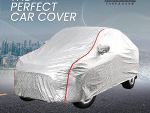 CARMORE – Waterproof, All Weather Resistant Car Cover Compatible With Scorpio New, Safari Storme, XUV500, XUV700, Audi Q7, BMW X – 5.