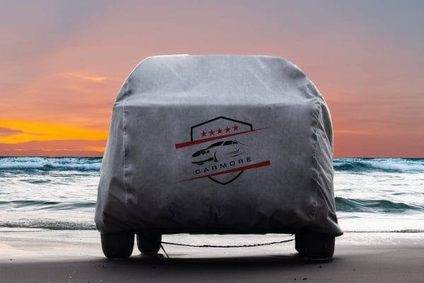 CARMORE WATERPROOF BODY COVER COMPITABLE FOR HYUNDAI AURA ,AMEO,DZIRE,AMAZE,ZEST,XCENT,TIGORE,IKON,ACCENT,N-DZIRE,CORSA,INDIGO CS,ESTEEM