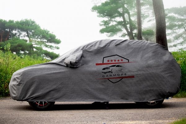 CARMORE WATERPROOF BODY COVER COMPITABLE FOR HYUNDAI AURA ,AMEO,DZIRE,AMAZE,ZEST,XCENT,TIGORE,IKON,ACCENT,N-DZIRE,CORSA,INDIGO CS,ESTEEM