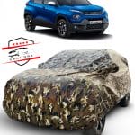 CARMORE – Waterproof Camouflage Military Jungle Print All Weather Resistant Car Cover Compatible With Ameo, Tigor, Zest, Xcent, Amaze, Dezire.