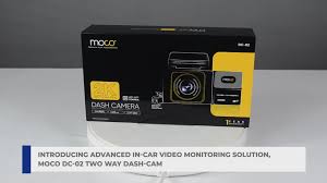 Moco DC-02-3K Front & Back Dash Cam